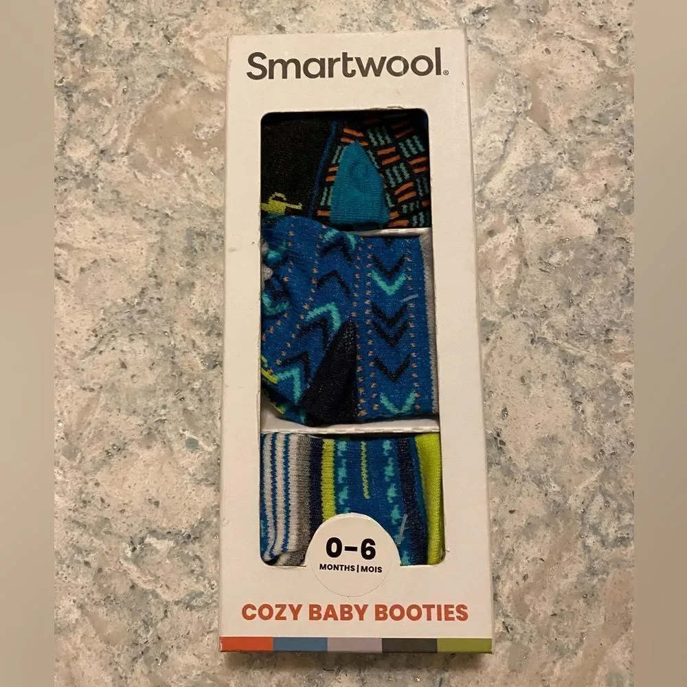 Smartwool Cozy Baby Booties Multi Color
